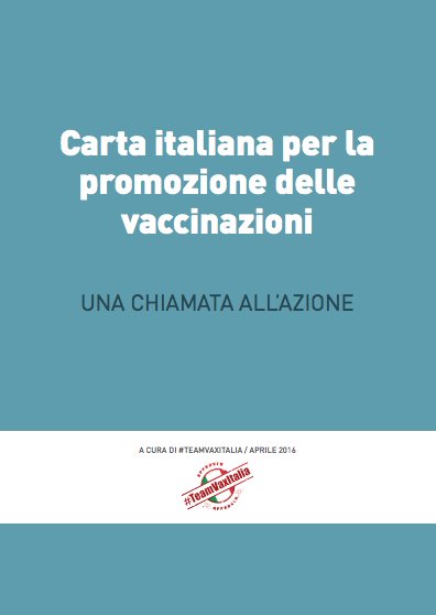 Carta Italiana per la promozione delle vaccinazioni
